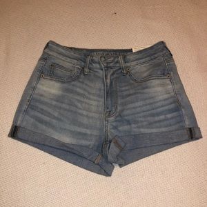American Eagle A&E High Waisted Jean Shorts